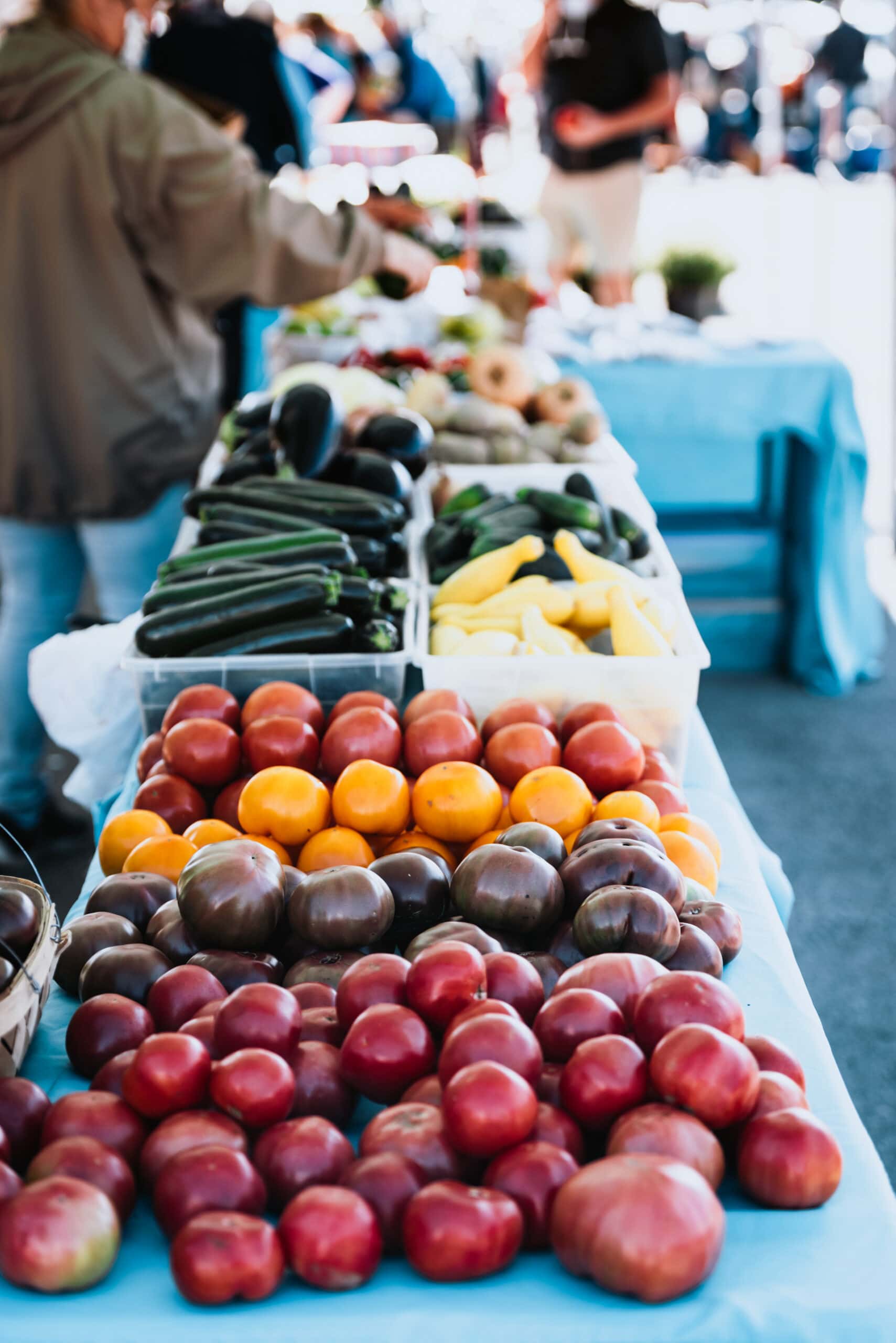 Franklin Farmers Market at The Factory at Franklin in Franklin, Tennessee. Courtesy of Visit Franklin.