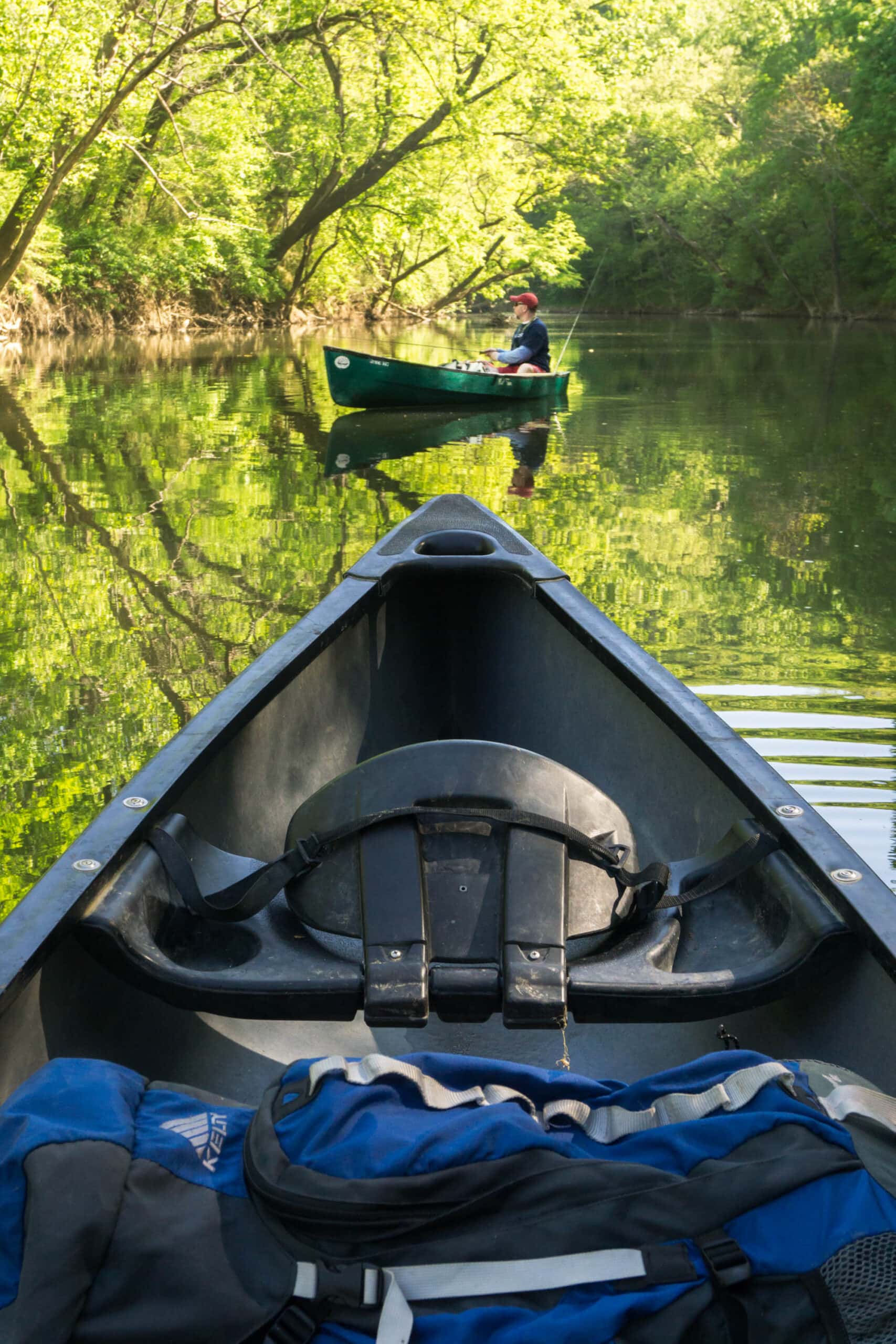 Canoeing the Harpeth River in downtown Franklin, Tennessee. (Photo courtesy Visit Franklin)