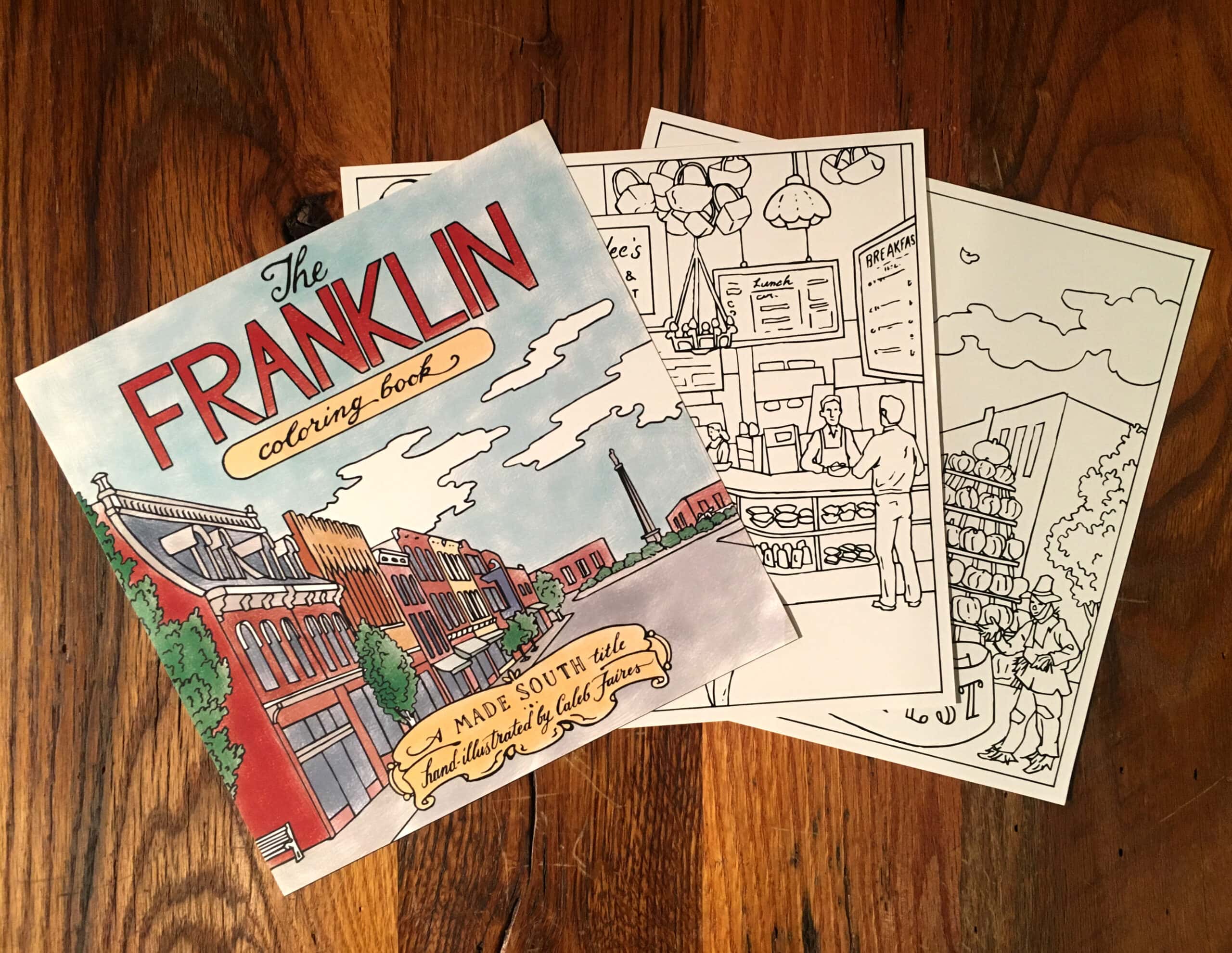 Franklin Coloring Book To Launch At March Art Scene 