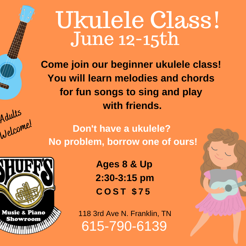 2023 ukulele class